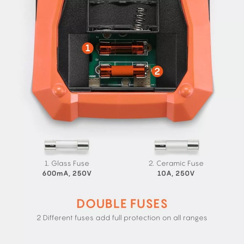 Crenova Digital Multimeter 6000 Counts Multi Testers Auto-Ranging TRMS Voltmeter