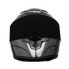 Crown Racing Full Face Motorcycle Helmets Carbon Fiber Pattern Motorbike