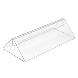 210 mm Acrylic Glass Sign Holder / Table Stand / Clamp Holder / Advertising Stand / Menu Card Holder Zeigis®
