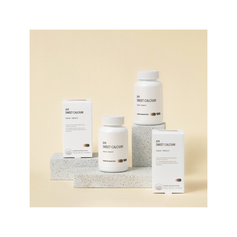 AM Cosmetic [에이엠 코스메틱] 에이엠 스윝칼슘 1BOX (120정) [AM Cosmetic]