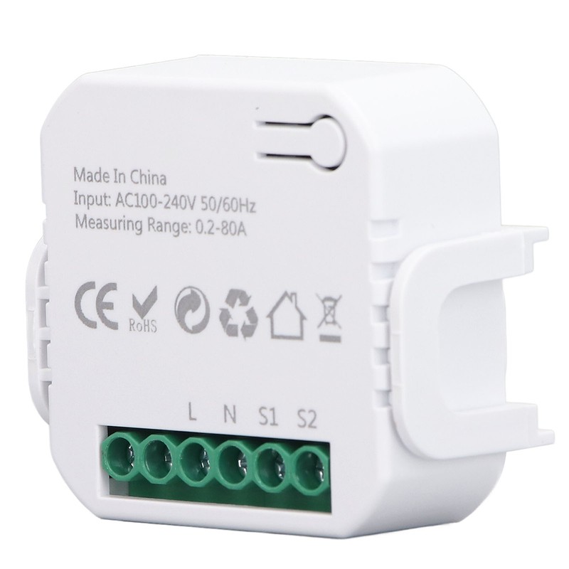 Smart Energy Meter WIFI Power Consumption Monitor Single Phase 100‑240V