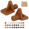 SKIR'CO (Pack of 50) Shelf Support Brackets 5mm Plastic Shelf