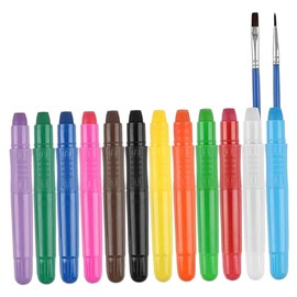 ａ aternee Face Painting Kit Twistable Face Paint Sticks Water based Cosplay, Face Makeup Body Paints for Birthday Easter, Kids