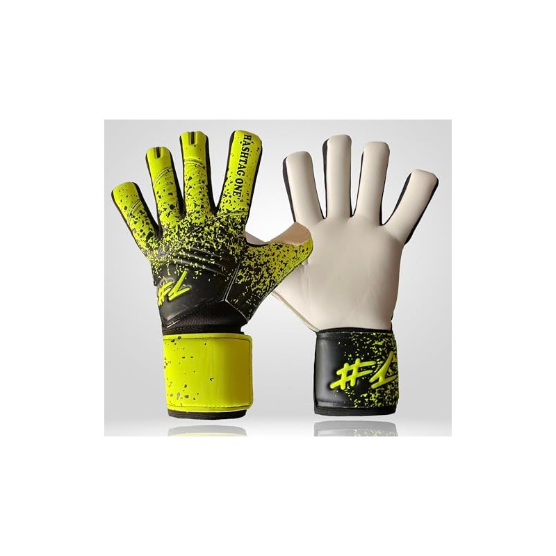 #1 Hashtagone Goalkeeper Gloves, Men and Adults, Children and 4