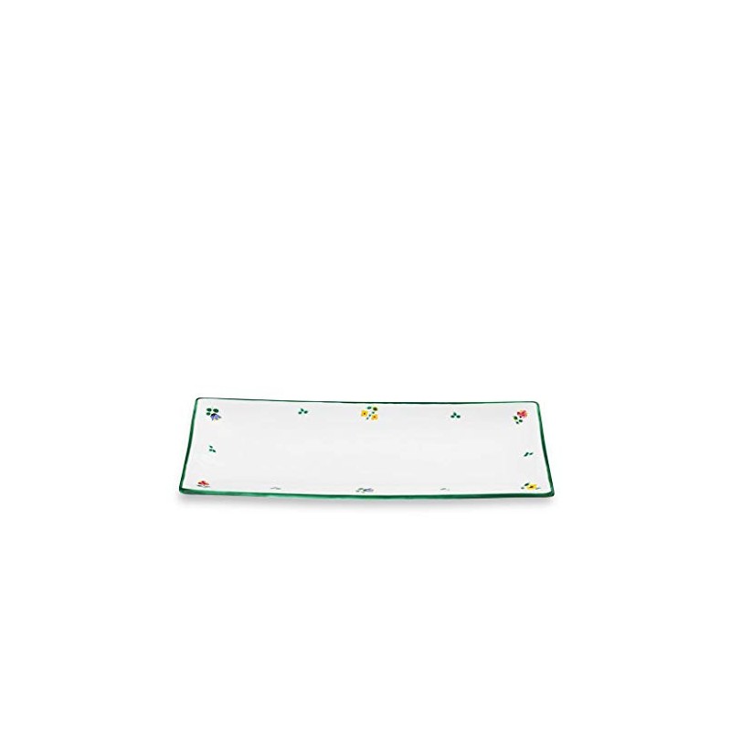 GMUNDNER KERAMIK Rectangular Plate Size: L 36 cm x W