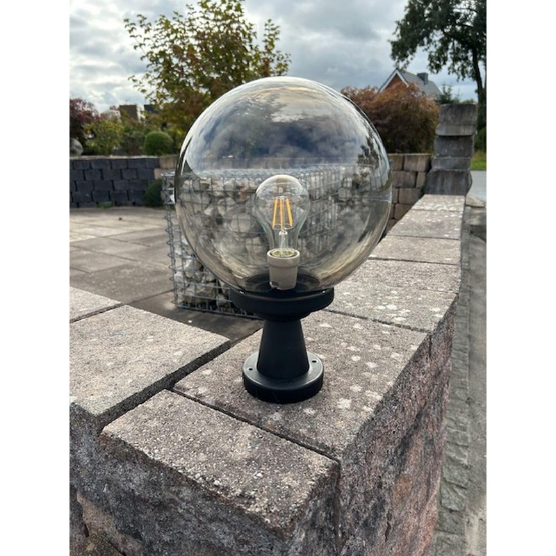 H4L Ball Light Outdoor Light Tower Transparent Smoke Diameter 15