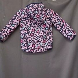 Cat & Jack New Cat & Jack Unicorn Softshell Jacket 4T Wind Rain Resistant Hooded Coat