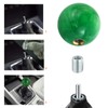 Lunsom Round Shifting Knob Resin Spherical Shift Knob Stylish for