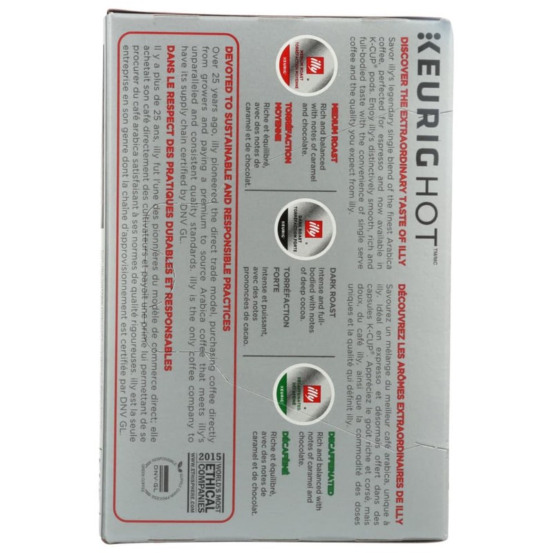 Illy K-Cup Pods 2 Boxes of 10 K-cups (Medium Roast)