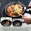 Onader Wooden Spoons for Cooking, 6Pcs Kitchen Utensils for Non-Stick