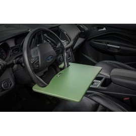 AutoExec AE-WM-AG Wheelmate Extreme Car Steering Wheel Tray Vehicle Desk, Army Green