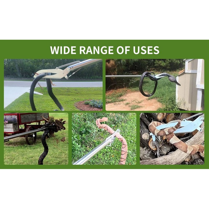OHYV 50in Snake Grabber,Snake Grabber Tool Only 17 in After