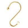 Gracelife Shower Curtain Hooks,Set of 12 Rust Resistant Metal Shower