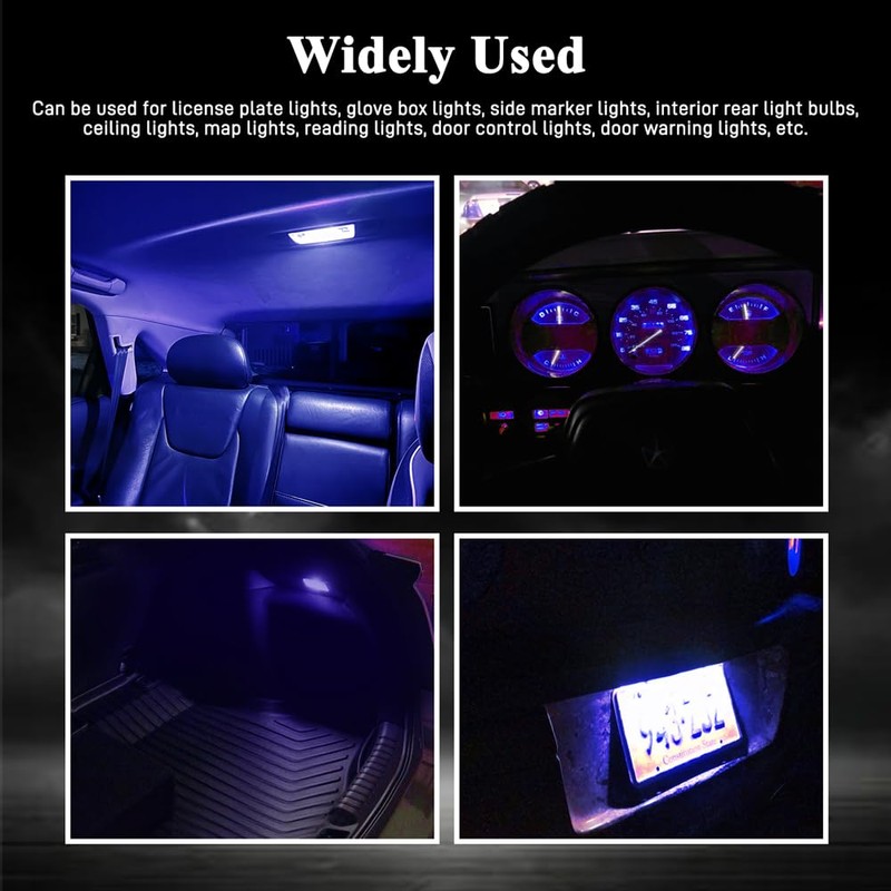 RGOAANC 30 PCS 194 LED Car Bulb, 194 LED Light