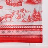 Maison d' Hermine Winter Jouy 100% Cotton Table Runner for