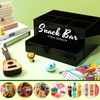 Acrylic Snack Organizer for Countertop, Snack Organizer with Drawer, Food