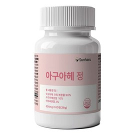 Seonharu Aguaje 600mg x 60 tablets 1 unit / 선하루 아구아헤 정 600mg x 60정 1개