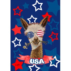 Alpaca - Best of Breed HHS Patriotic House Flag