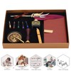 Dip Calligraphy Pen Set Feather Ink Sac Fountain Pen Gift