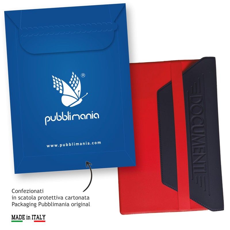 pubblimania Document Bag for Car Motorcycle Scooter Quad Tam with