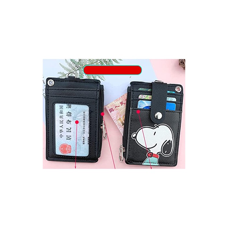 Snoopy Character ID Card Holder, Pass Case, Commuter Passes, Name