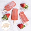 Leucasa 200 Pcs 4.5IN Wooden Sticks Popsicle Sticks Multi-Purpose Craft