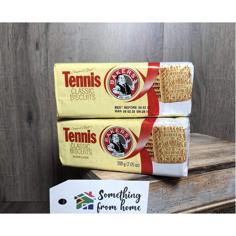 Bakers Tennis Biscuits (200g) - Pack of 12 CASE, Brown