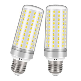 Syited E26 LED Bulbs, 30W LED Light Bulbs Equivalent 250W, 4000K Natural Light, Not Dimmable,AC 110-220V, E26 Light Bulbs (2 Pack)
