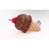 Pooch Mode Pet Plushi Ice Cream Toy (Brown)