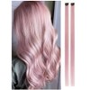 2 x Clip-In Hair Extension Highlights Streaks, Colourful Hair Highlights