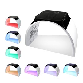 Mascarilla facial LED 7 en 1 Color SPA Equipo facial Luz LED Máquina de belleza corporal facial para el cuidado de la piel en el hogar