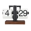 Digital Flip Clock 12h Single Sided Large Numbers Automatic Retro
