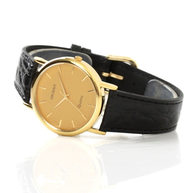 Orient 오리엔트 국산 남성 가죽밴드 손목시계 SS658_GO_IN Orient Domestic Men's