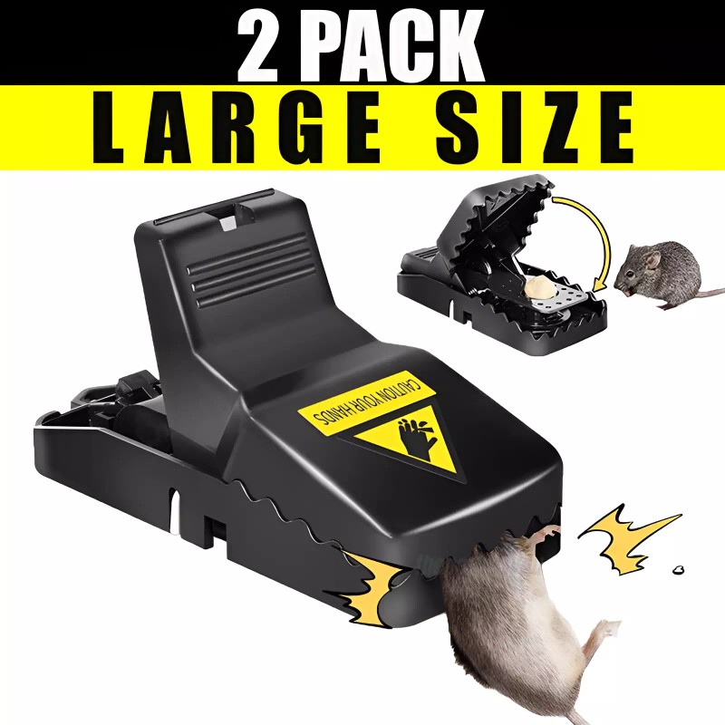 Unbranded LARGE Mouse Traps Rat Mice Rodent Killer Snap Trap