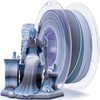 Ziro Rainbow/Gradient Matte PLA 3D Printer Filament 1.75mm:_(Matte) Gray Layer