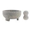 Farberware Professional Granite Molcajete Mortar and Pestle Stone Grinder, 4-Cup