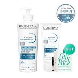 Bioderma Atoderm Intensive Balm 500ml + Cleanser 200ml / 바이오더마 아토덤 인텐시브 밤 500ml + 클렌저 200ml