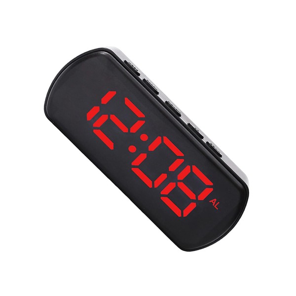 AIXXCUVQ Full Screen USB Alarm Clock Smart and Stylish Addition