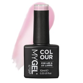 MyGel by MYLEE Semi-Permanent Gel Polish 10 ml [Strawberry Milkshake] UV/LED Nail Art Manicure Pedicure for Professional and Home Use - Long Lasting and Easy to Apply