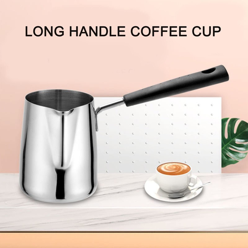 Cafetera Turca, Cafetera Turca De Acero Inoxidable Para Estufa, Pocillo