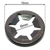 Starlock Washers For Shaft Retaining Push On Clips 2mm -
