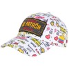 El Patron White and Orange Rhinestone Street Wear Colombia Medellin