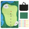 Chipping Game Mat Set Outdoor Super Strong Adhesion Backyard Game