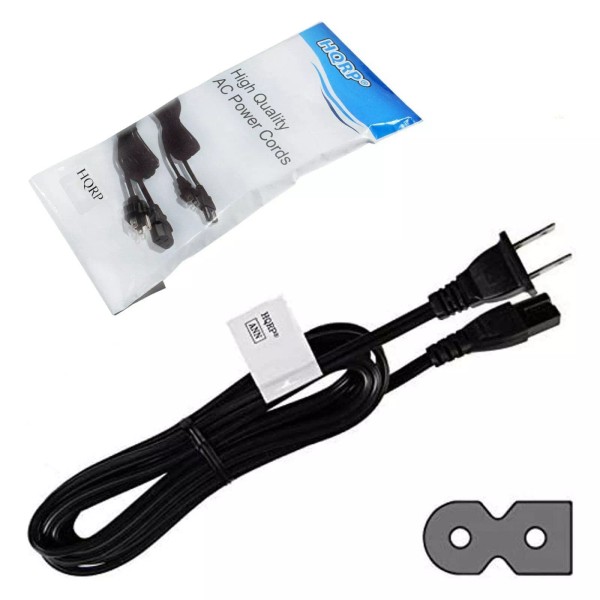 HQRP AC Power Cord Mains Cable for consumer electronics household