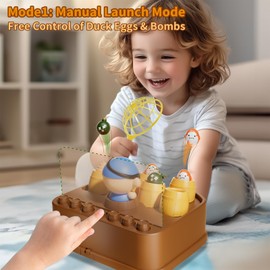 BLF FUN Pirate Bounce and Catch Games for Kids 3-5, Toddler Games for Kids 4-6, Birthday for 5-7 Boys and Girls, Family Toddler Board Games