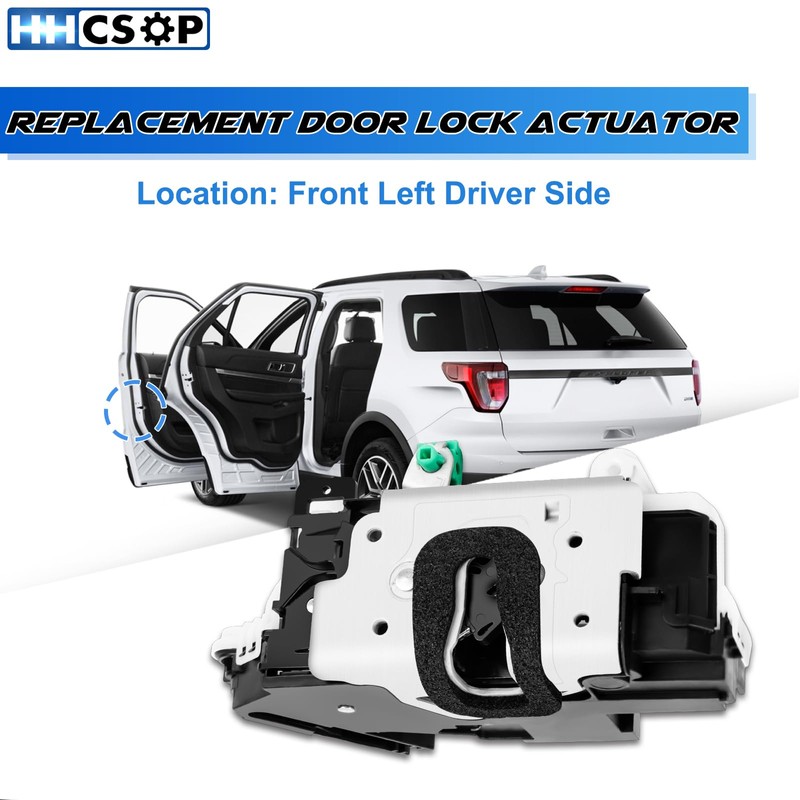 Front Left Driver Side Door Lock Latch Actuator Replacement for