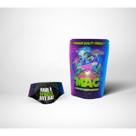 baggies Mac Mylar Bags 3.5g Smell Proof Packaging X25