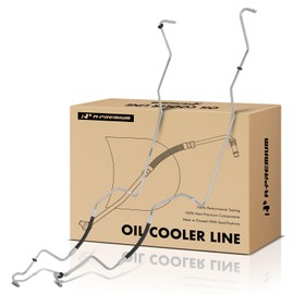 A-Premium Upper Automatic Transmission Oil Cooler Line Hose Assembly Compatible with Jeep WK Series Grand Cherokee 2005-2010, XK Series Commander 2006-2010