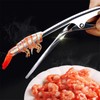 2Pcs Stainless Steel Shrimps Prawns Peeler Set prawn deveiner Tool