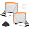 Soccer Goal for Backyard Set, 2 Pcs 4X3 ft Toddler